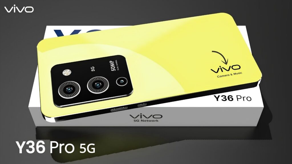 Vivo Y36 Pro 5G: El Smartphone Potente con Cámara de 50MP, Snapdragon 778G, 12GB de RAM y Batería de 6000mAh