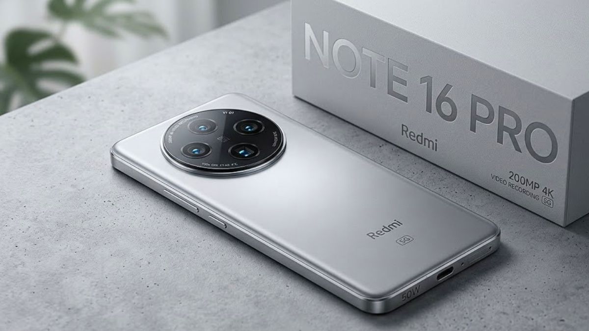 Redmi Note 16 Pro 5G Lanzamiento: Cámara 200MP, Pantalla AMOLED 120Hz y Carga Rápida 80W Destacada