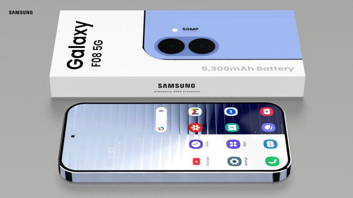 Samsung Galaxy F08 5G: El smartphone económico con cámara de 50 MP y batería de 5300 mAh que está dando de qué hablar