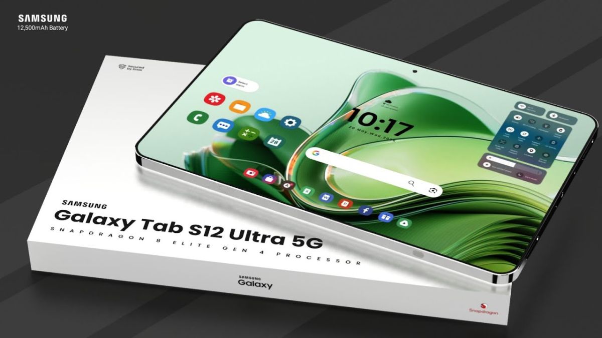 Samsung Tab 12 Ultra sorprende con cámara de 50 MP, Snapdragon 8 Elite Gen 4 y batería de 12500 mAh