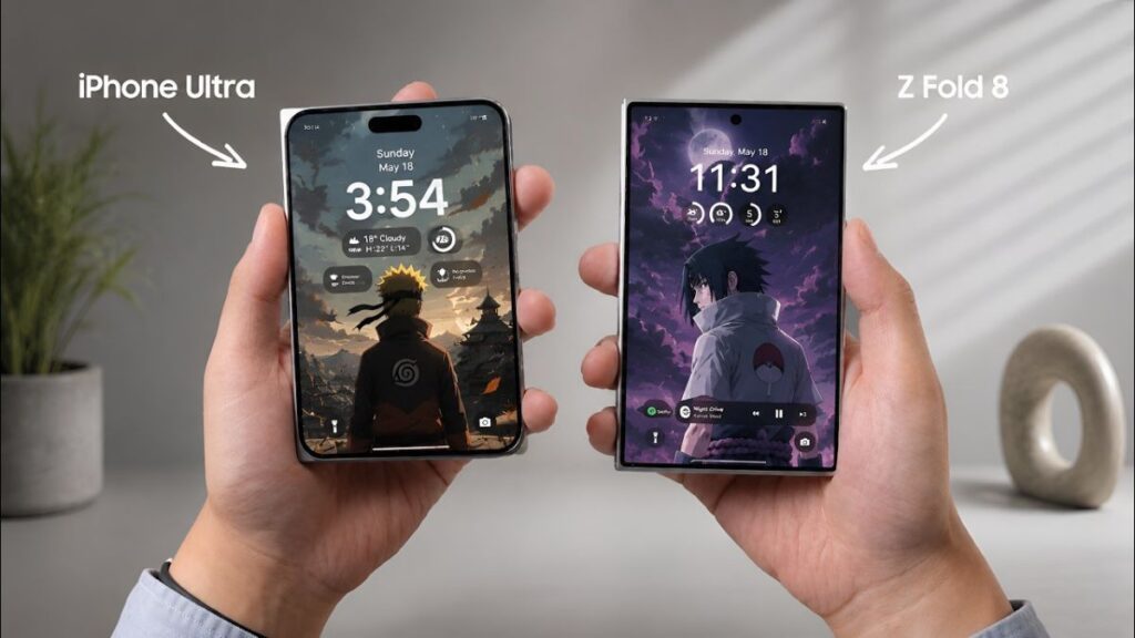 iPhone Ultra vs Samsung Galaxy Z Fold 8: El enfrentamiento definitivo entre los teléfonos inteligentes más avanzados